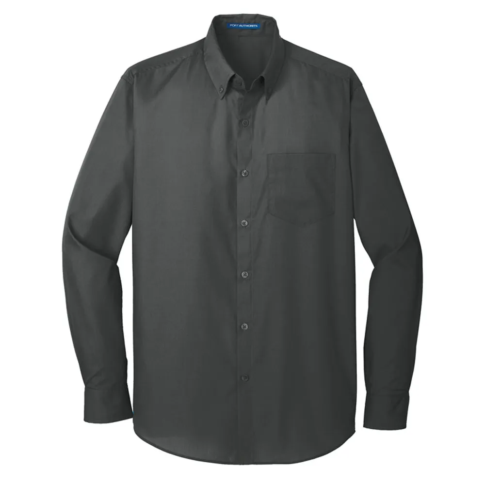 Port Authority Long Sleeve Carefree Poplin Shirt