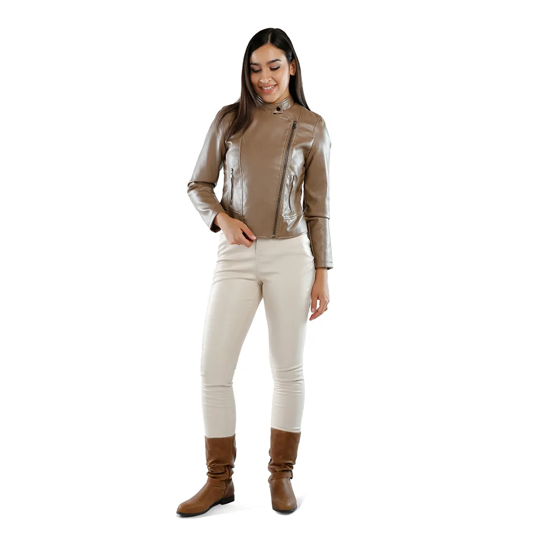PU Biker Jacket