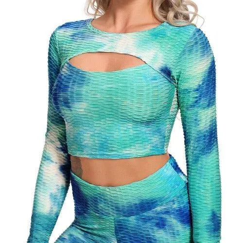 Reversible Long Sleeve Yoga Top