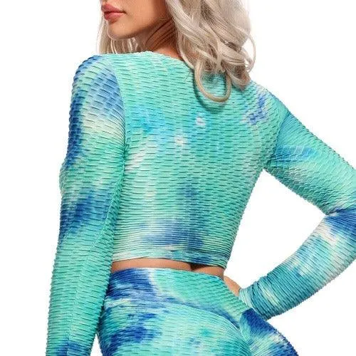 Reversible Long Sleeve Yoga Top