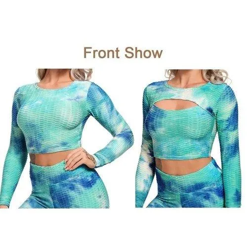 Reversible Long Sleeve Yoga Top