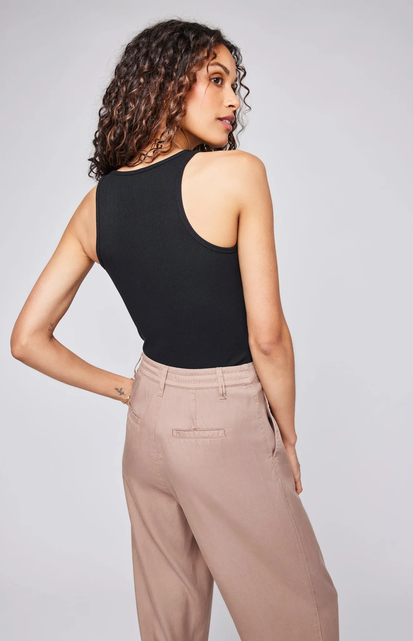 Ronan Ribbed Tank Top
