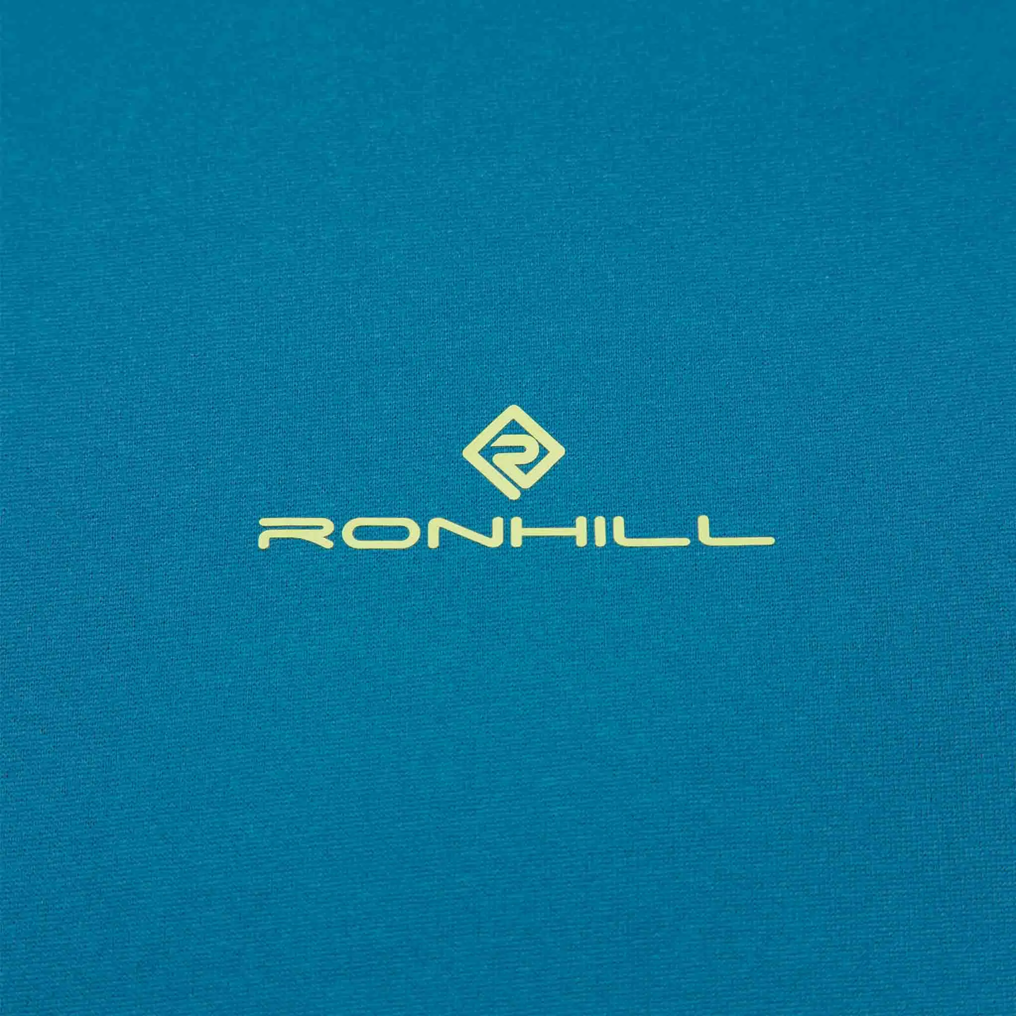 Ronhill | Men's Core S/S Tee - Deep Teal/Acid