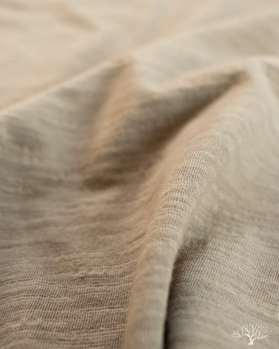 Slub Short-Sleeve Henley - Olive