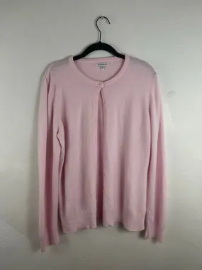 Soft baby pink cardi
