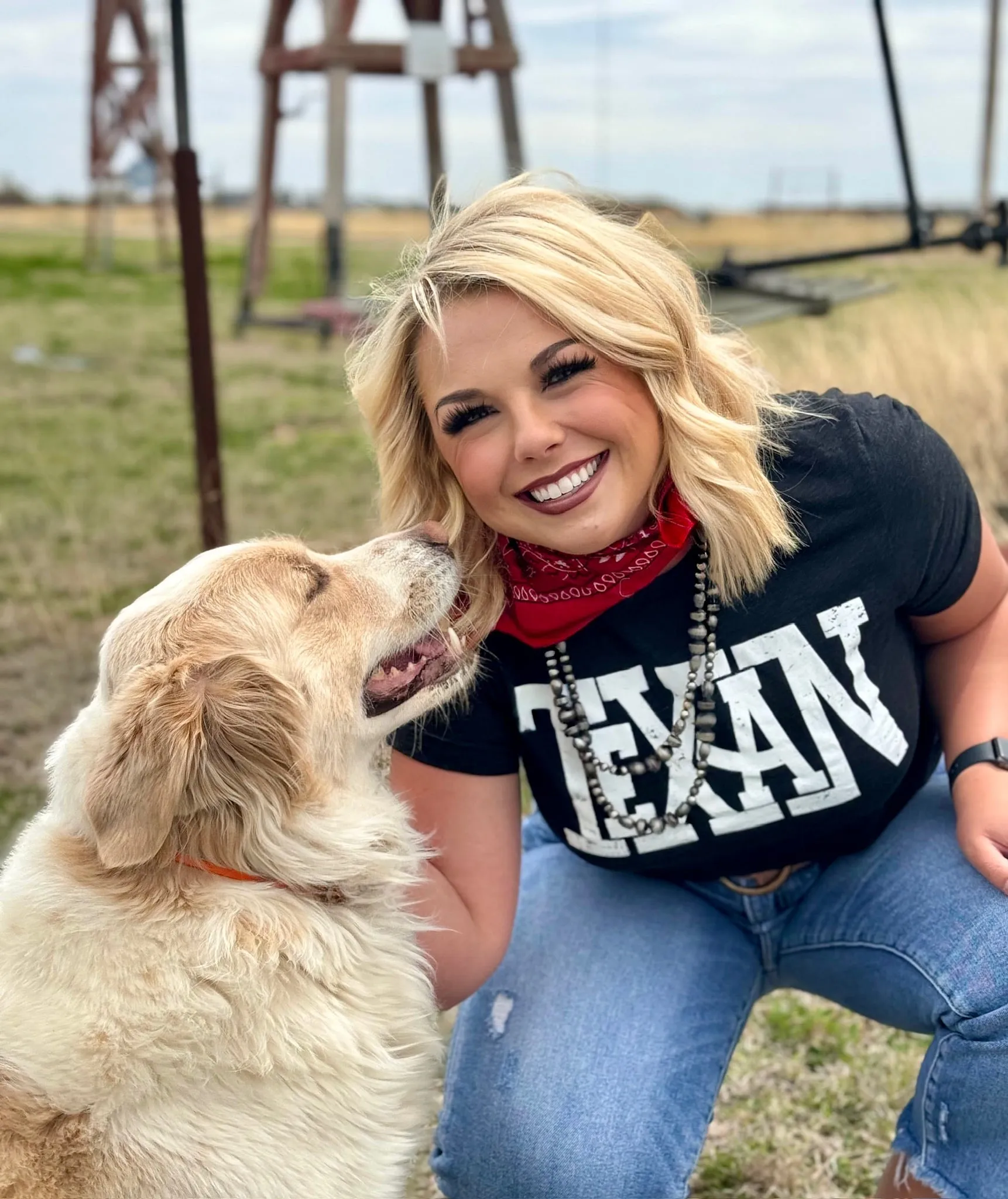 Texan White Ink Tee