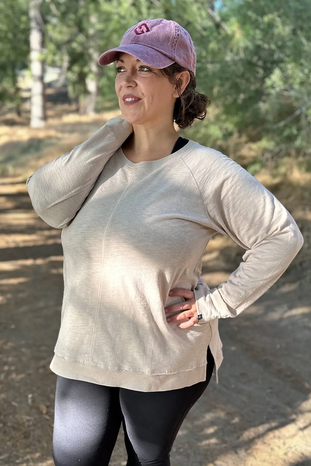 Textured Long Sleeve Top - FINAL SALE