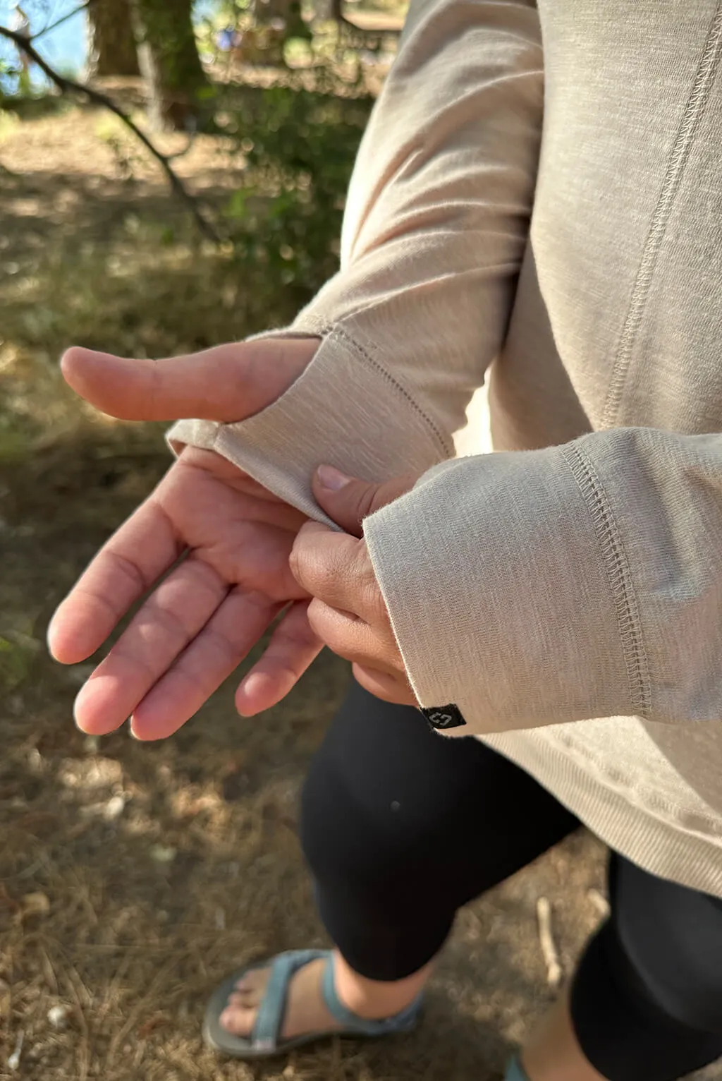 Textured Long Sleeve Top - FINAL SALE