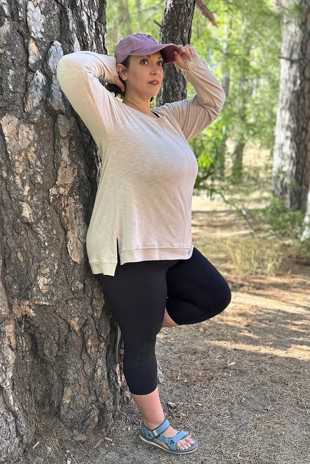 Textured Long Sleeve Top - FINAL SALE
