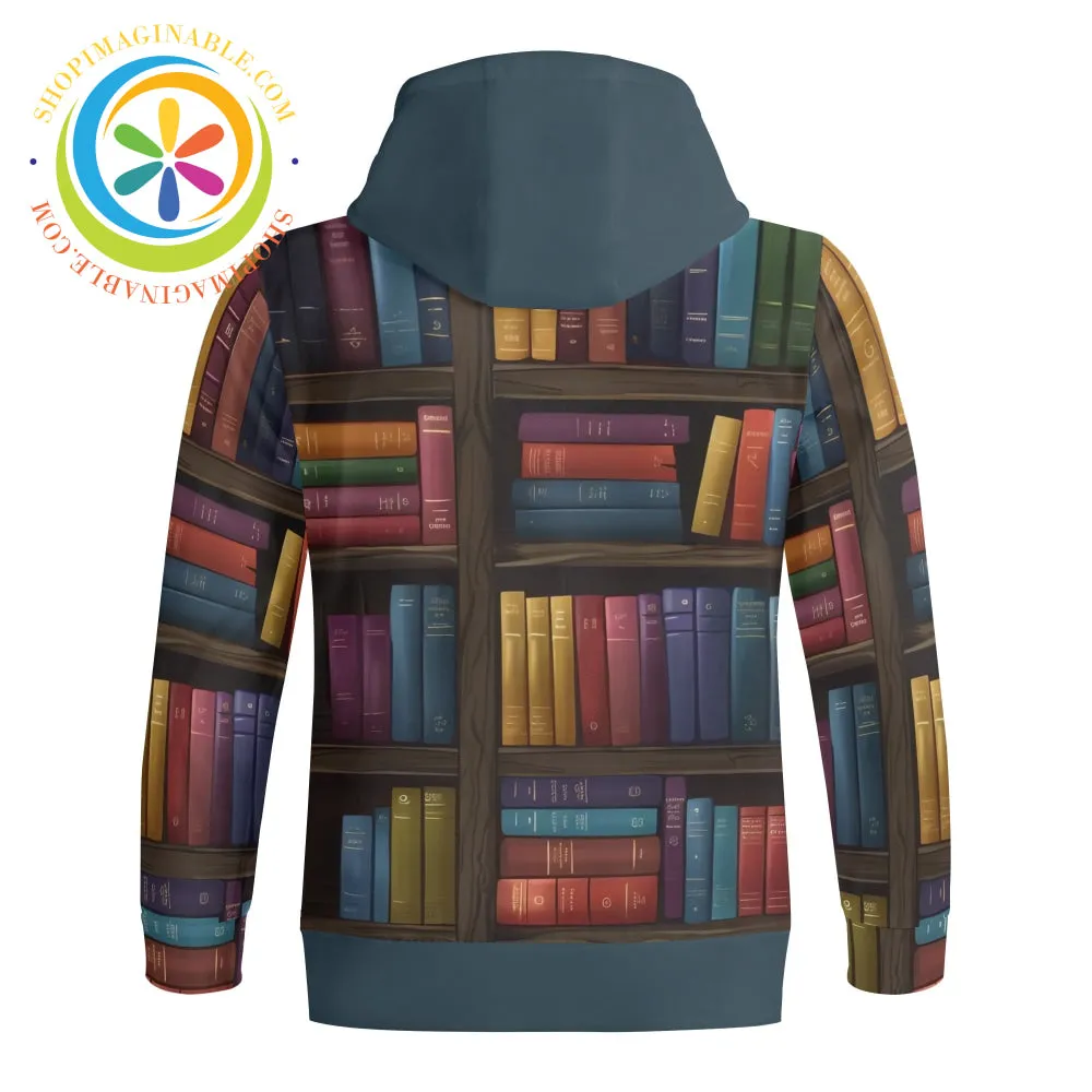 The Readers Full Zip Turtleneck Hoodie Streetwear