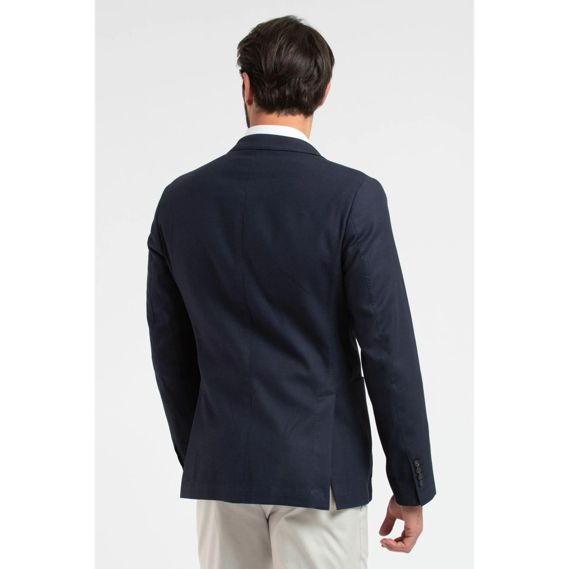 Trussardi Men Double-Breasted Blazer