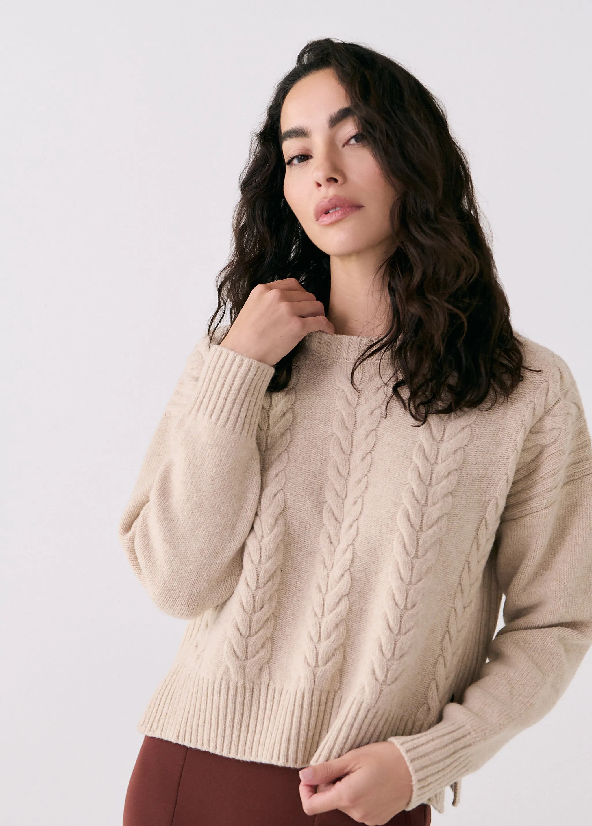 Verdun Crew Neck Pullover Sweater | Women'S Sweatshirts & Tops