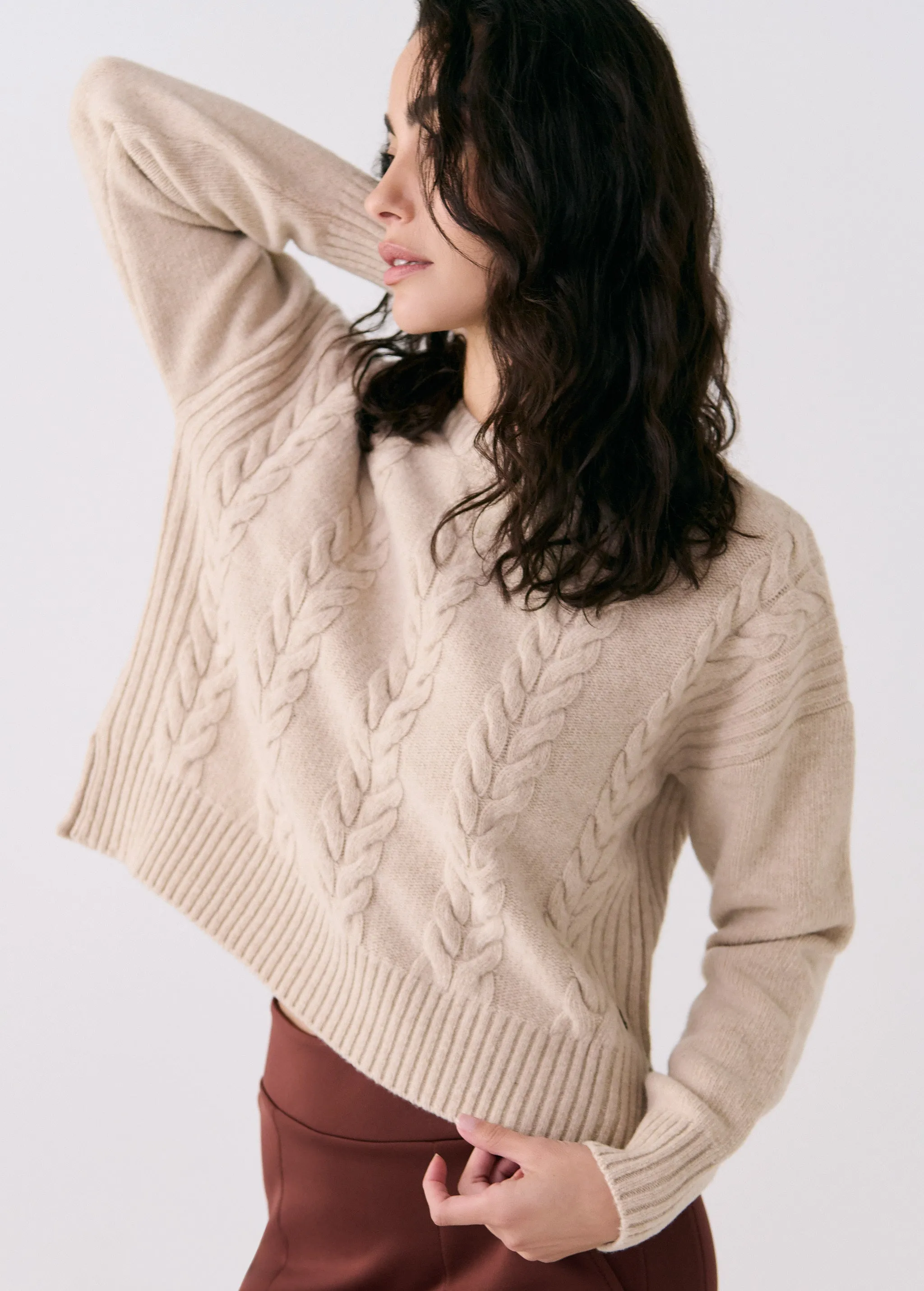 Verdun Crew Neck Pullover Sweater | Women'S Sweatshirts & Tops