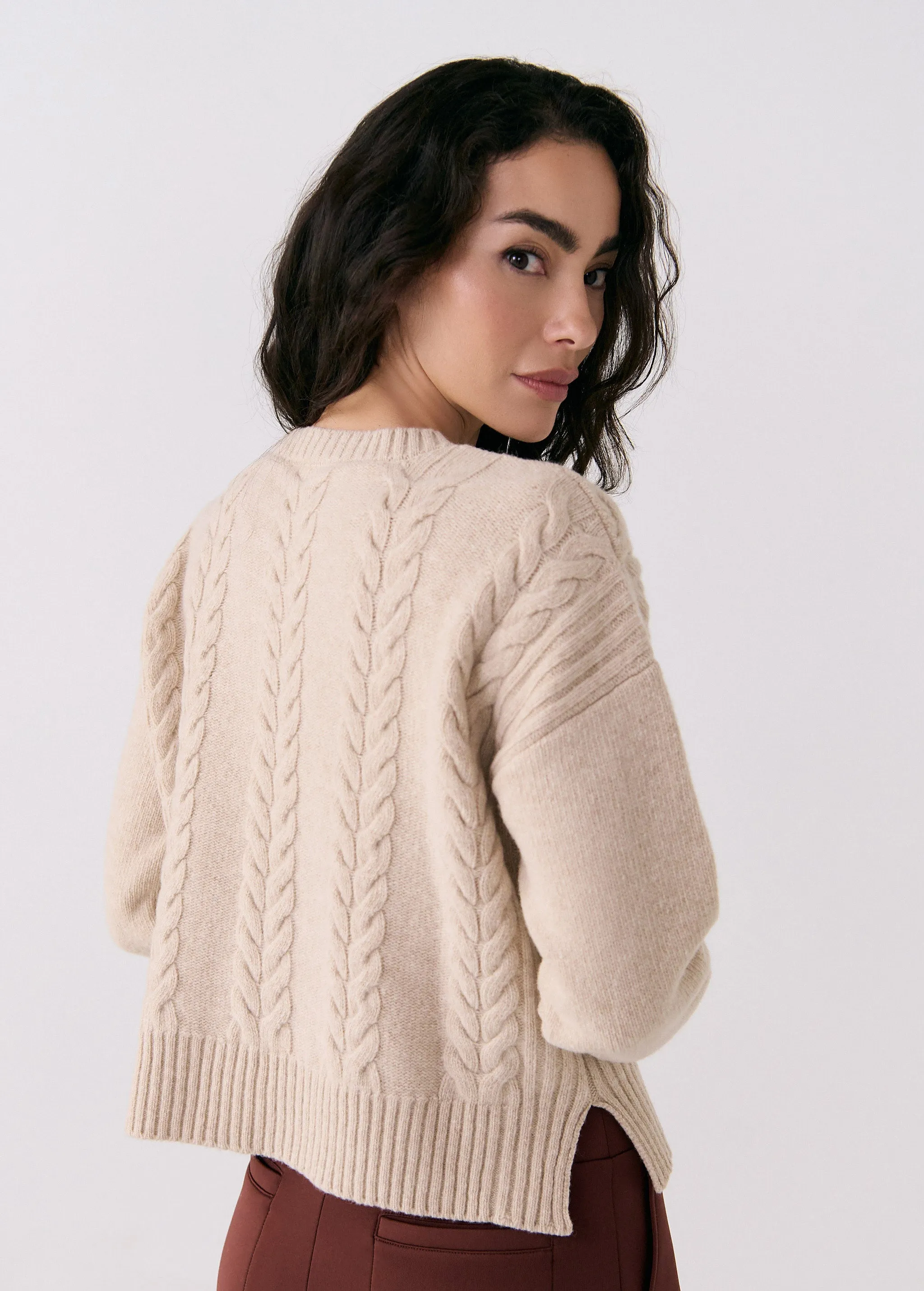 Verdun Crew Neck Pullover Sweater | Women'S Sweatshirts & Tops