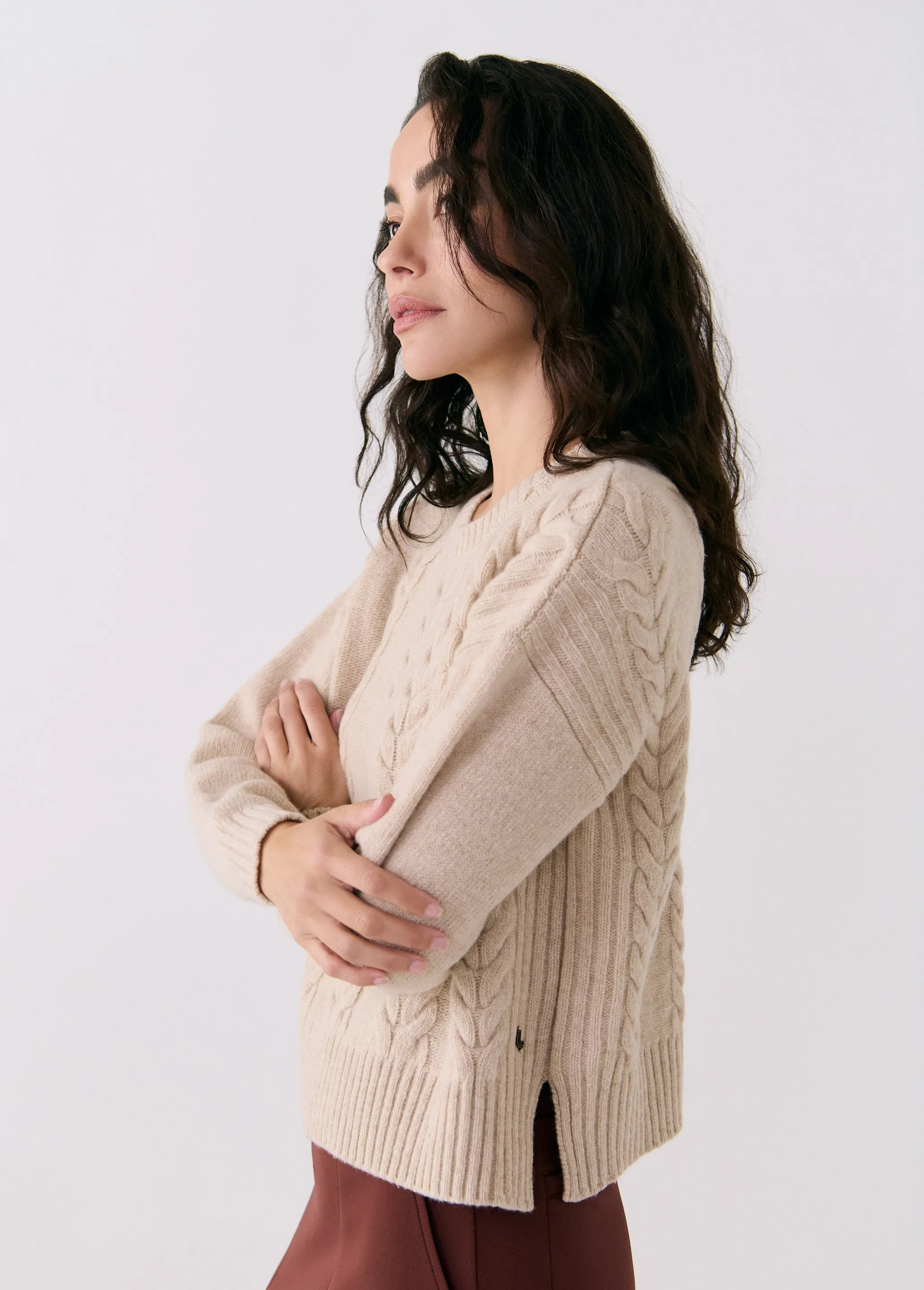 Verdun Crew Neck Pullover Sweater | Women'S Sweatshirts & Tops