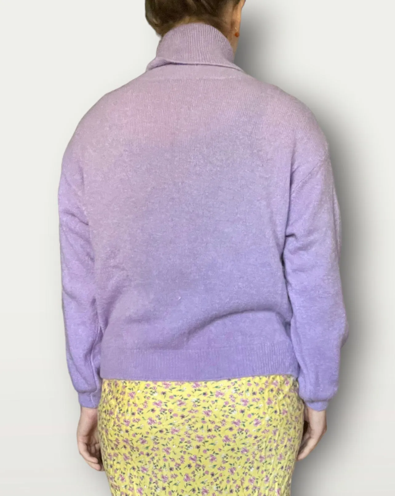 Vintage Soft Purple Knit Sweater (M/L)