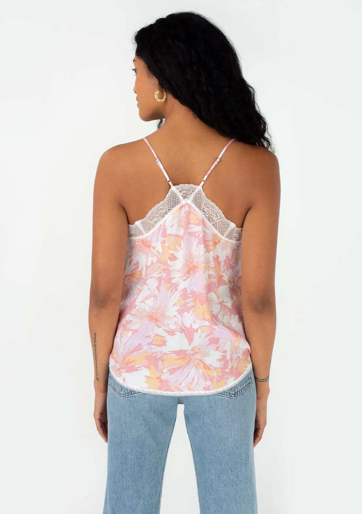 Vittoria Lace Trim Camisole