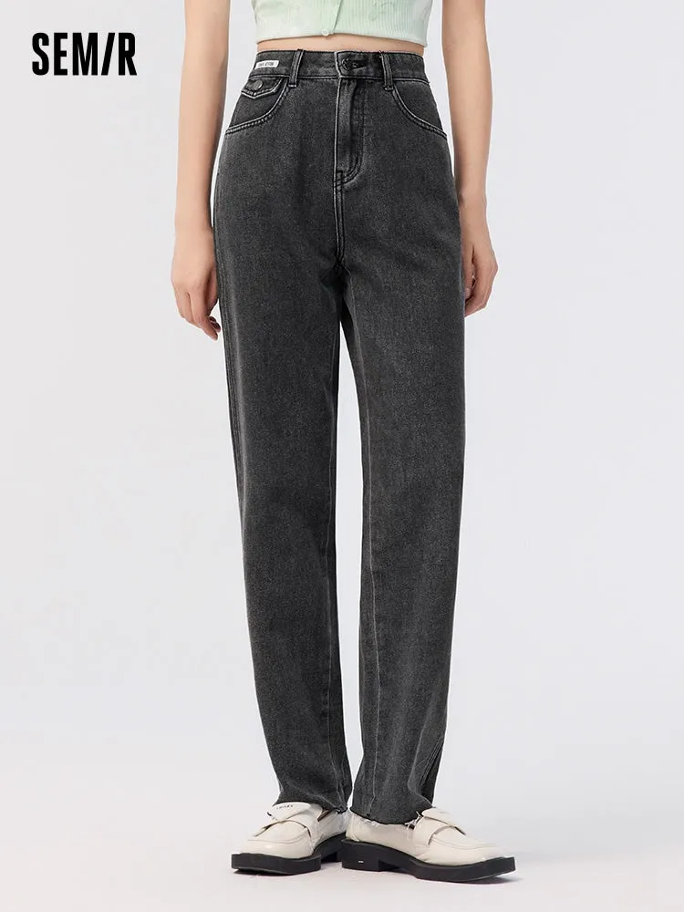 Women's Denim Comfortable Cool Antibacterial Straight Pants