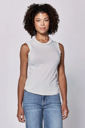ZO RAW EDGE TANK DAWN BLUE
